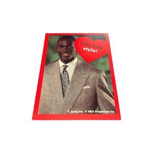 Vintage Michael Jordan Valentine From 1990s I Like Your Style